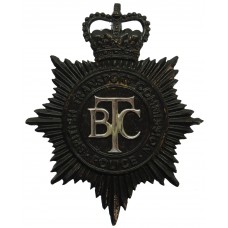 British Transport Commission (B.T.C.) Police Helmet Plate - Queen's Crown