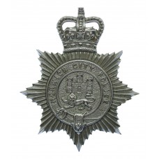 Norwich City Police Cap Badge - Queen's Crown