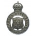 Norwich City Police Cap Badge - King's Crown