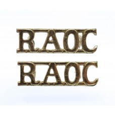 Pair of Royal Army Ordnance Corps (R.A.O.C.) Anodised (Staybrite)