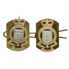 Pair of Royal Army Ordnance Corps (R.A.O.C.) Anodised (Staybrite)