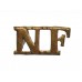 Northumberland Fusiliers (N.F.) Shoulder Title