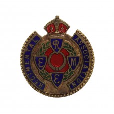 Royal Electrical & Mechanical Engineers (R.E.M.E.) Regimental Association Enamelled Lapel Pin Badge