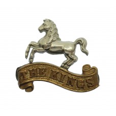 The King's (Liverpool) Regiment Brooch Collar Badge