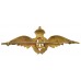 Royal Air Force (R.A.F.) Brass & Enamel Sweetheart Brooch - King's Crown