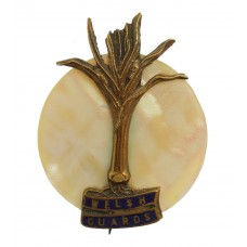 Welsh Guards Mother of Pearl Sweetheart Brooch 