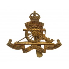 Royal Artillery Beret Badge - King's Crown