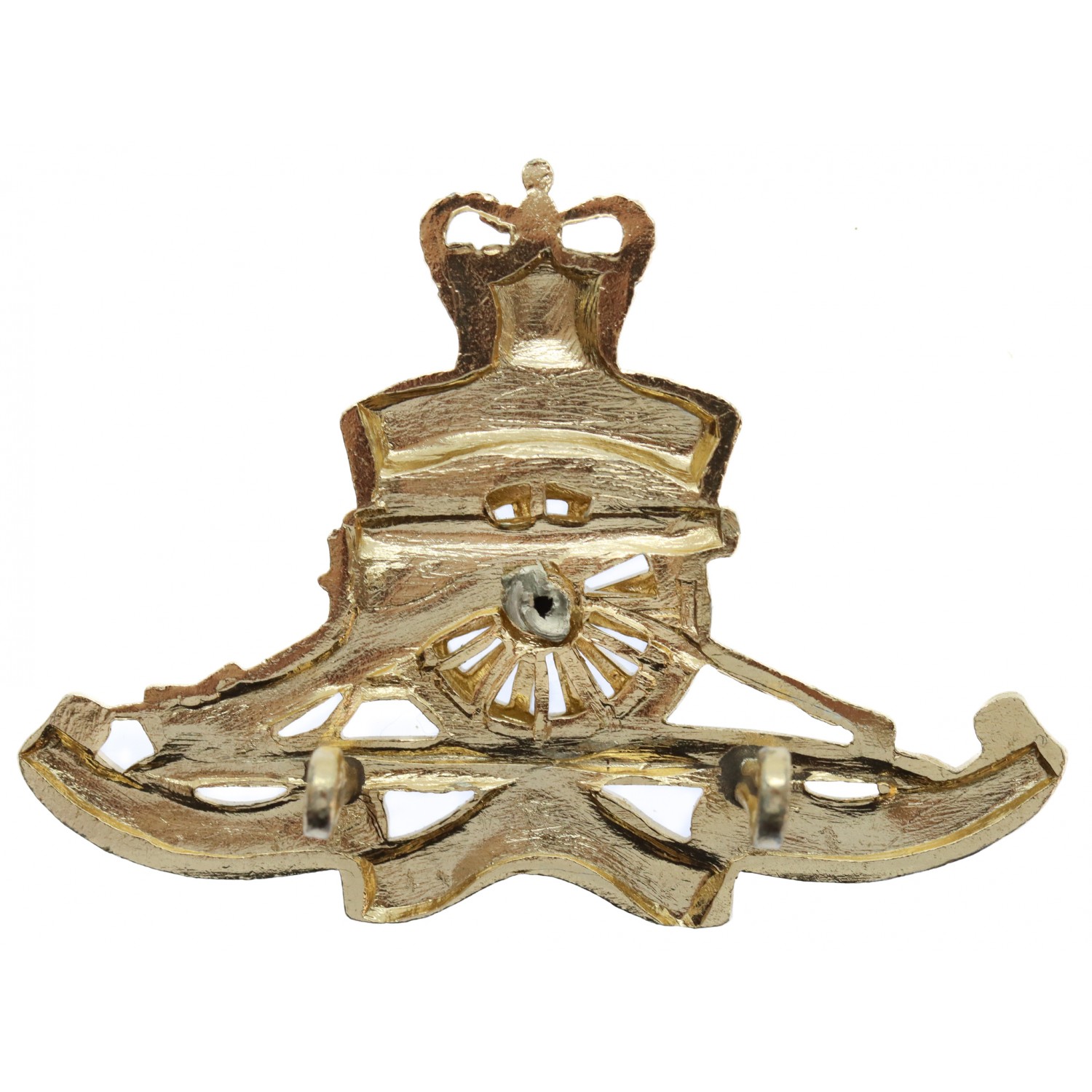 Royal Artillery Anodised (Staybrite) Cap Badge