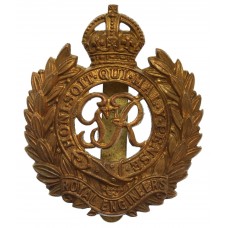 George VI Royal Engineers Cap Badge