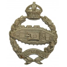 Royal Tank Regiment Cap Badge - King's Crown