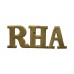 Royal Horse Artillery (R.H.A.) Shoulder Title