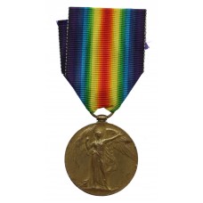 WW1 Victory Medal - Pte.2. W.J. Lumley, Royal Air Force - Wounded