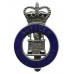 Suffolk Constabulary Enamelled Cap Badge - Queen's Crown