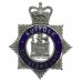 Suffolk Constabulary Senior Officer's Enamelled Cap Badge - Queen's Crown