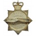 Essex Police Hallmarked Silver Senior Officer's Cap Badge - Queen's Crown