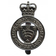 Essex and Southend-on-Sea Constabulary Cap Badge - Queen's Crown