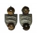 Pair of Essex Constabulary Collar Badges - King's Crown