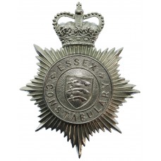 Essex Constabulary Helmet Plate - Queen's Crown