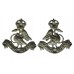 Pair of Buckinghamshire Constabulary Collar Badges - King's Crown