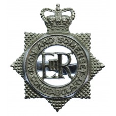 Avon & Somerset Constabulary Cap Badge - Queen's Crown