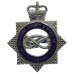Staffordshire County & Stoke - on -Trent Constabulary Senior Officer's Enamelled Cap Badge - Queen's Crown