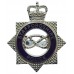 Staffordshire Police Senior Officer's Enamelled Cap Badge - Queen's Crown