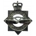 Staffordshire Police Senior Officer's Enamelled Cap Badge - Queen's Crown