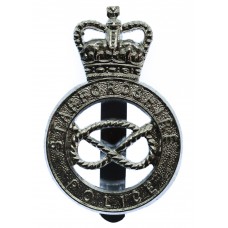 Staffordshire Police Cap Badge - Queen's Crown