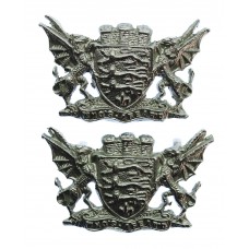 Pair of Dorset Constabulary Collar Badges