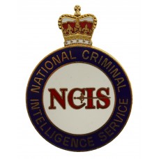National Crime Intelligence Service NCIS Enamelled Warrant Card Badge