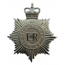 Metropolitan Police Noddy Bike Helmet Plate - Queen's Crown