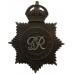 George VI Metropolitan Police Helmet Plate - King's Crown