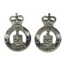 Pair of Blackburn Borough Police Collar Badges - Queen's Crown