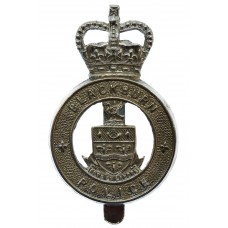 Blackburn Borough Police Cap Badge - Queen's Crown