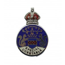 Kilmarnock Special Constable Enamelled Lapel Badge - King's Crown