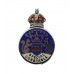 Kilmarnock Special Constable Enamelled Lapel Badge - King's Crown