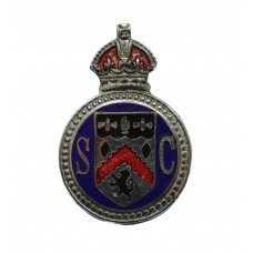 Burnley Special Constabulary Enamelled Lapel Badge - King's Crown