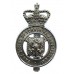 East Riding of Yorkshire Constabulary Cap Badge - Queen's Crown