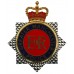 Greater Manchester Police Enamelled Star Cap Badge - Queen's Crown