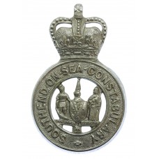 Southend-on-Sea Constabulary Cap Badge - Queen's Crown