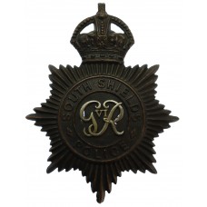 George VI South Shields Police Night Helmet Plate