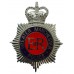 Greater Manchester Police Enamelled Helmet Plate - Queen's Crown