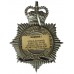 Greater Manchester Police Enamelled Helmet Plate - Queen's Crown