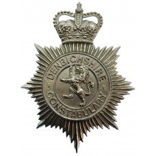 Denbighshire Constabulary Helmet Plate - Queen's Crown