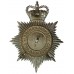 Denbighshire Constabulary Helmet Plate - Queen's Crown