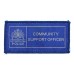 Metropolitan Police Community Support Officer Cloth Patch Badge