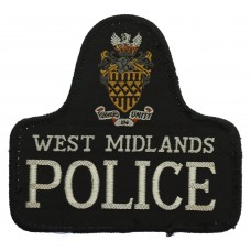 West Midlands Police Cloth Bell Patch Badge