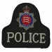 Essex Police Cloth Bell Patch Badge