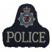 Avon & Somerset Constabulary Police Cloth Bell Patch Badge