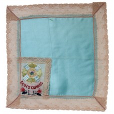 Scots Guards Silk Embroidered Handkerchief